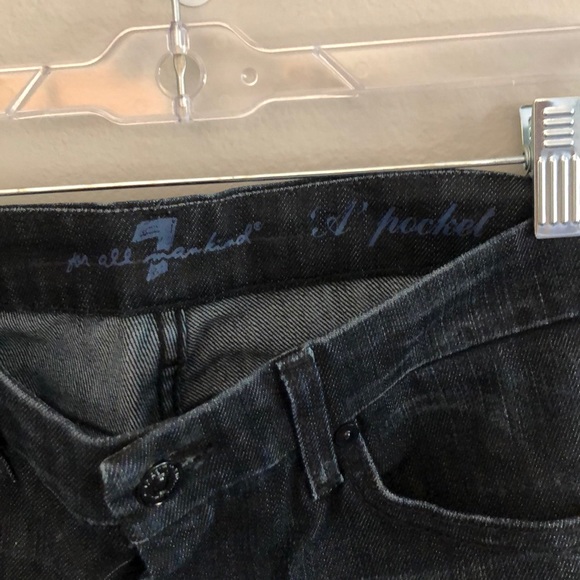 “A” pocket flare dark wash size 28 - Picture 2 of 5